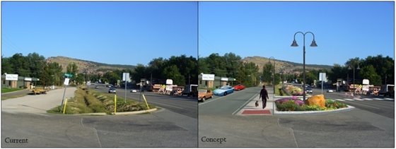 Streetscape Before and After
