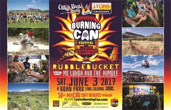 Burning Can at Lyons Outdoor Games