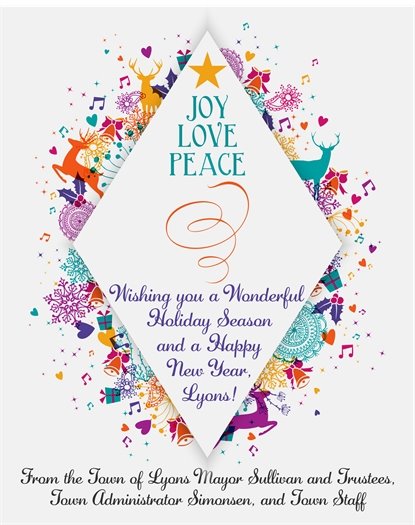 Happy Holidays, Lyons!