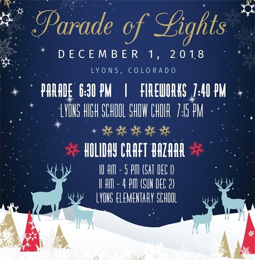 Holiday Parade of Lights and Craft Bazaar