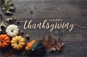 Thanksgiving Closure