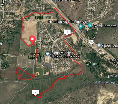 Trail Run/Beer Relay Course