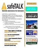 safeTALK Suicide Awareness