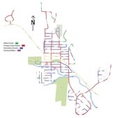 Sweeping Priority Route