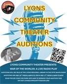 Audition for Lyons Community Theater