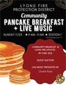 Pancake Breakfast