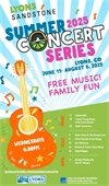 2025 Sandstone Summer Concert SEries